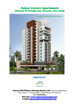 Galaxy Luxury Apartments - Galaxy Central Govt. Officers Welfare