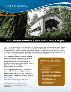 Brochure - SDAO Reference Library - Special Districts Association of