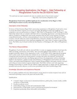 Roger L. Hale Fellowship