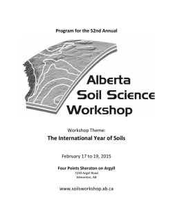 Here - The Alberta Soil Science Workshop