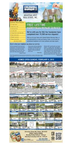 Buyers Guide - Coldwell Banker Mountain West Real Estate, Inc.