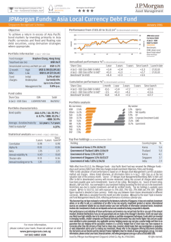Asia Local Currency Debt Fund