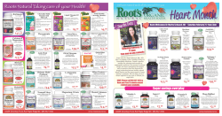 Roots Flyer Feb 2015 - Roots Natural Organic Foods