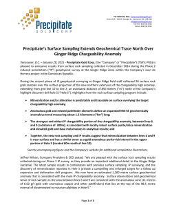 View PDF - Precipitate Gold Corp.