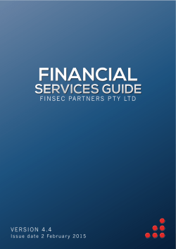 financial service guide
