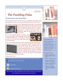 February Edition - Paulding County Schools