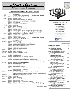 January 2015 Bulletin