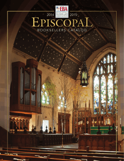 EBA Catalog 2015 - Episcopal Booksellers Association