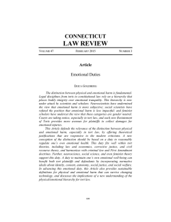 View PDF - Connecticut Law Review
