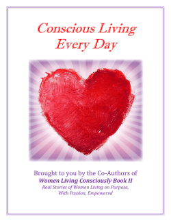 Conscious Living Every Day - Women Living Consciously Book II