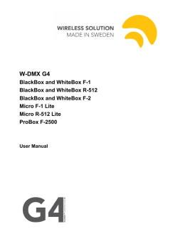 W-DMX G4 - Laserworld