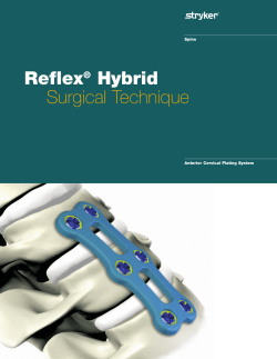 Reflex® Hybrid Surgical Technique