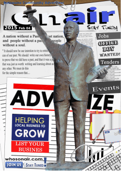 Botswana Community Advertizer 2015