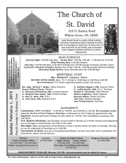 Bulletin - John Patrick Publishing Company