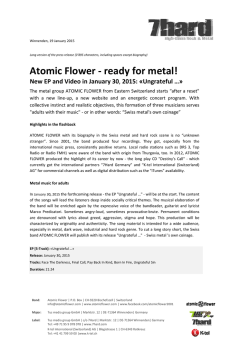 Atomic Flower - ready for metal!