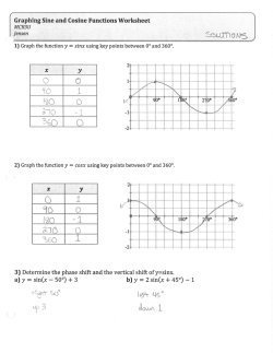 worksheet solutions