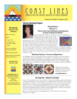 Feb 2015 Coast Lines (pdf)