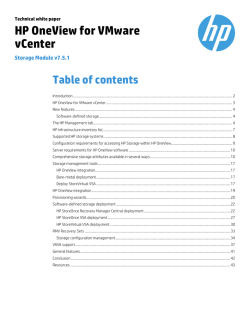 Technical white paper - HP