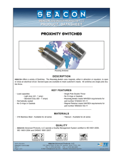 SAPL-DS-0023 Proximity Switches Rev 7