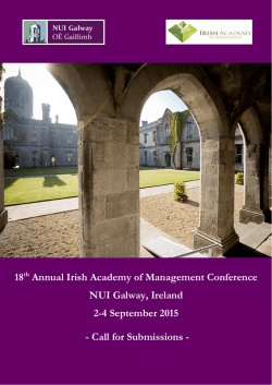 here - Irish Academy of Management