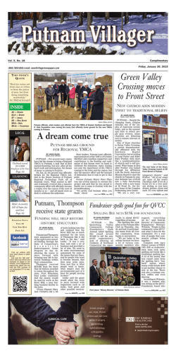 January 30, 2015 - Stonebridge Press and Villager Newspapers