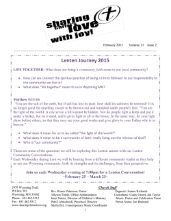 February Newsletter - St. Paul Lutheran Church