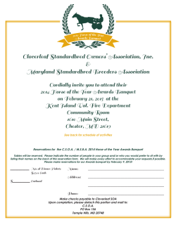 You can download the Invitation and Reservation Flyer here.