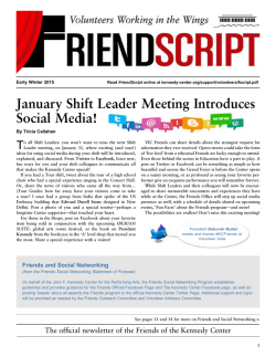 January Shift Leader Meeting Introduces Social Media!