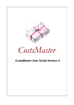 Download - CostsMaster