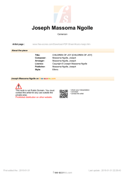 Joseph Massoma Ngolle - Free