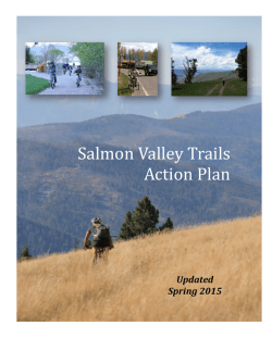 Salmon Valley Trails Action Plan