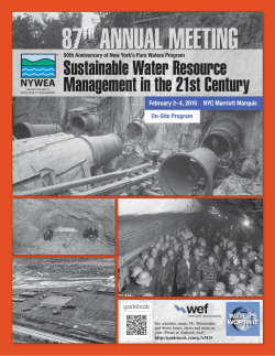 Sustainable Water Resource Management in the 21st