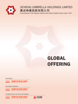 GLOBAL OFFERING