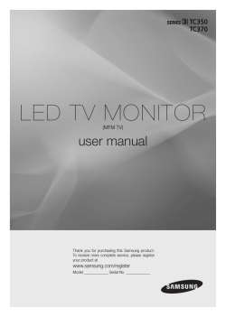 LED TV MONITOR