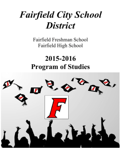 FINAL - Fairfield City School District