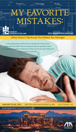 ABA Forum on Construction Law