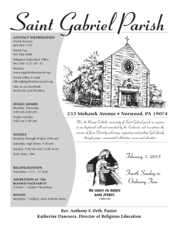 233 Mohawk Avenue &bull; Norwood, PA 19074