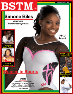 Simone Biles - Black Sports The Magazine