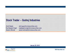 Stock Trader – Godrej Industries