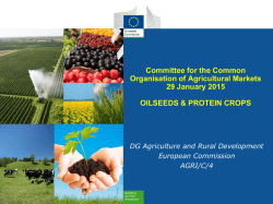 Oilseeds market situation - European Commission