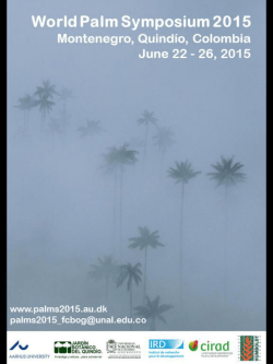 Presentación de PowerPoint - World Palm Symposium 2015