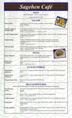 Sagehen Caf&eacute;