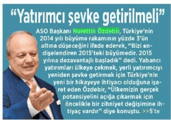 29.01.2015 - Ankara Sanayi Odası