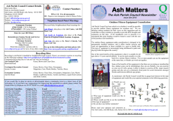 Ash Matters - Ash Parish Council
