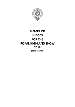 HERE - Royal Highland Show