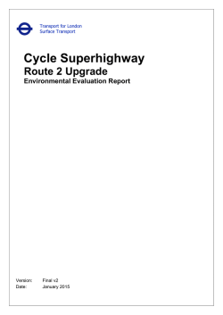 Cycle Superhighway - Transport for London