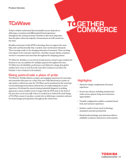 Toshiba TCxWave - Uniware Systems