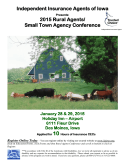 2015 Rural Agents