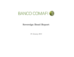 Sovereign Bond Report