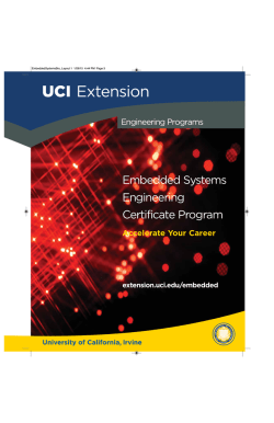 Embedded Systems Engineering Certificate Program